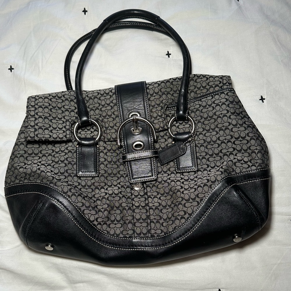 Vintage Coach Shoulder Bag & Wallet